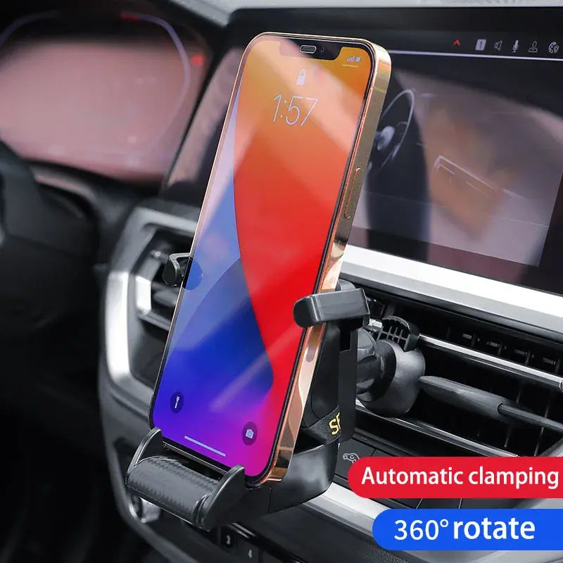 Racing Seat Design Car Phone Holder